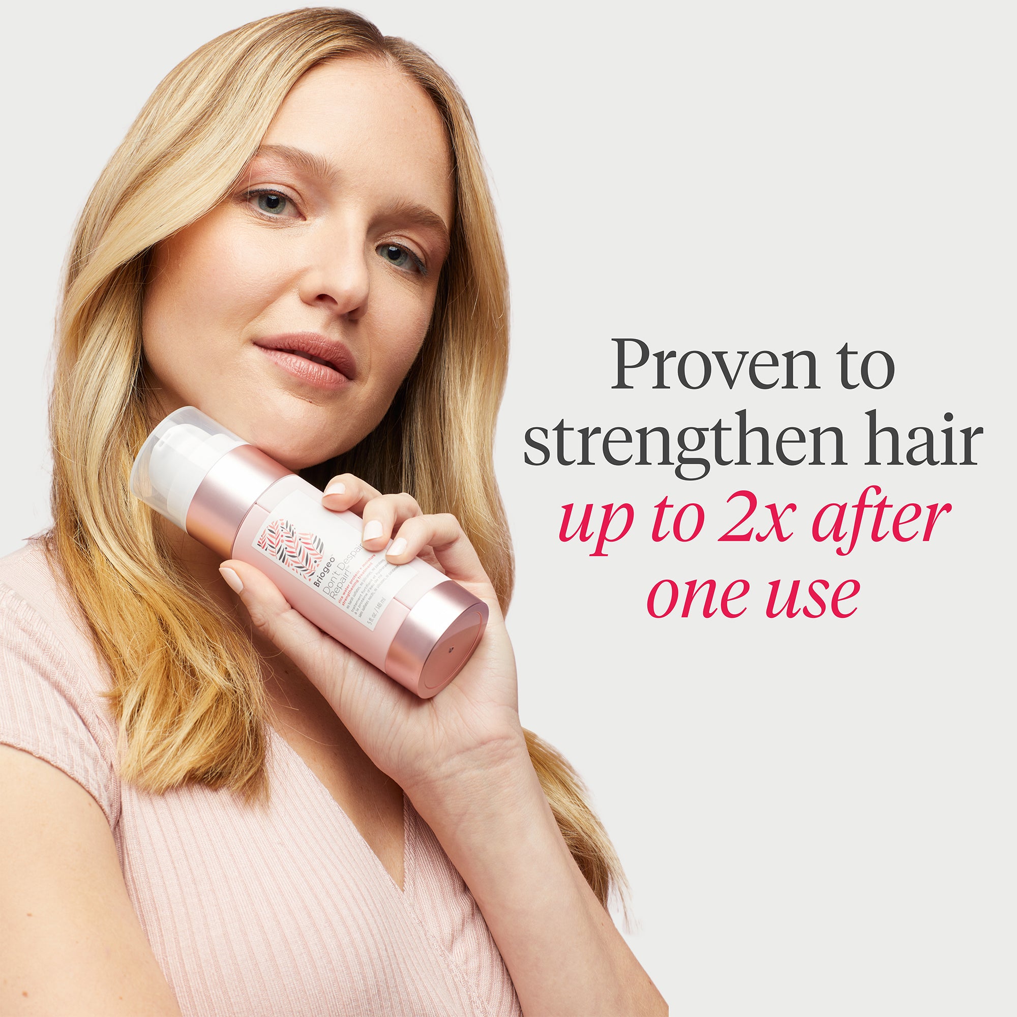 Don't Despair Repair! MegaStrength+ Rice Water Protein + Moisture Strengthening Treatment - Briogeo