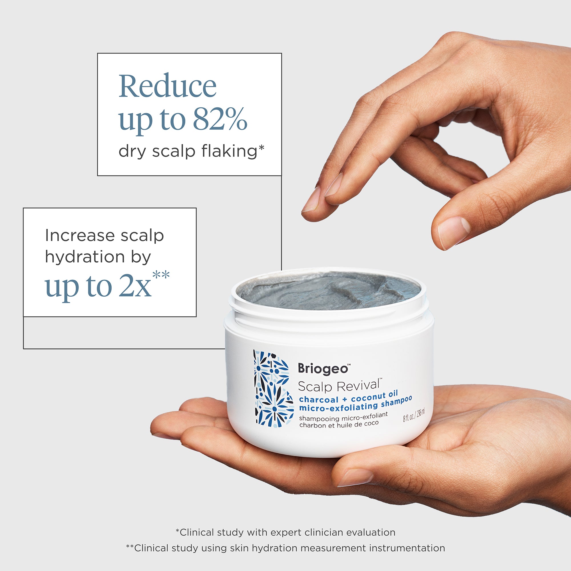 Scalp Revival™ Charcoal + Coconut Oil Micro-Exfoliating Shampoo 2 oz - Briogeo