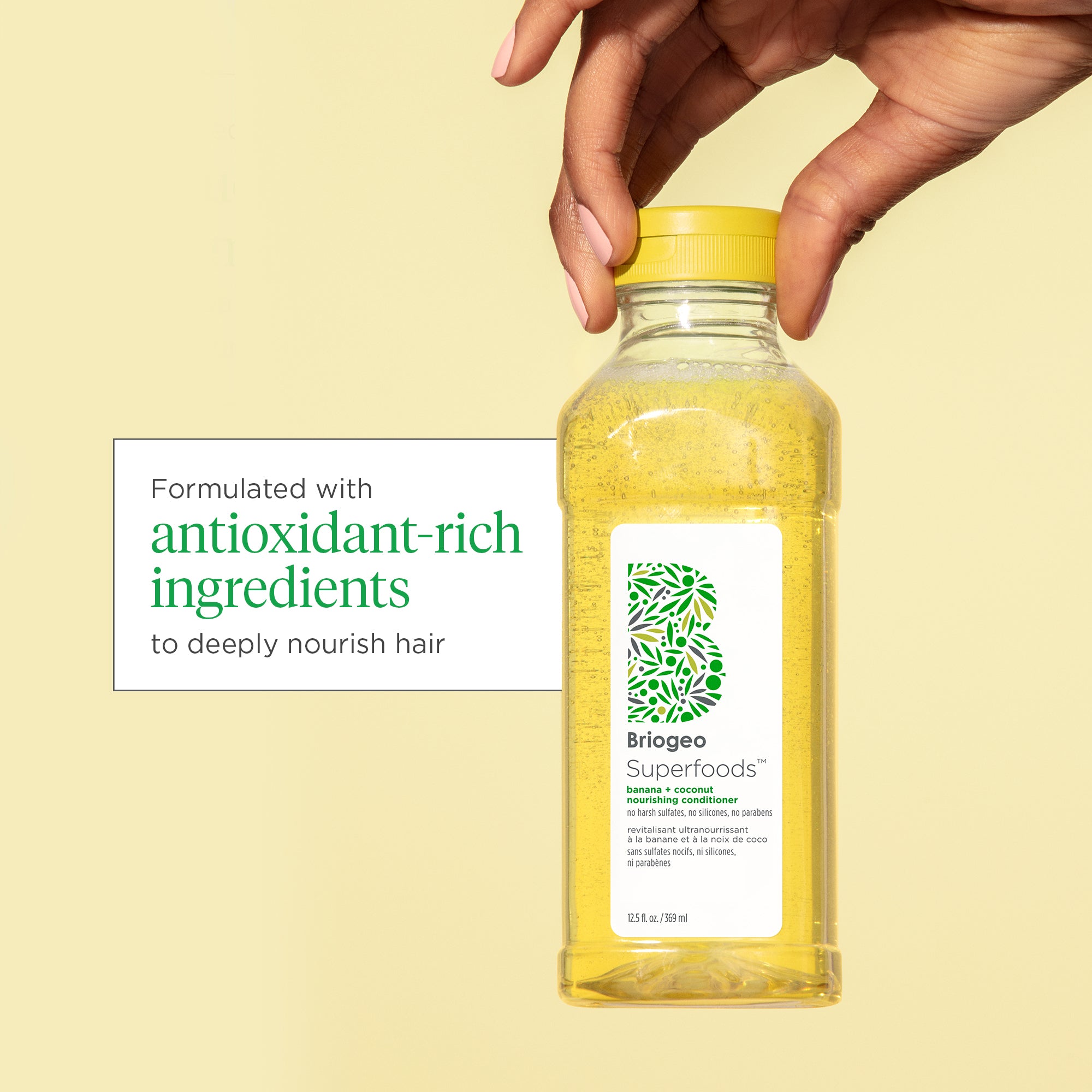 Superfoods Banana + Coconut Nourishing Shampoo - Briogeo