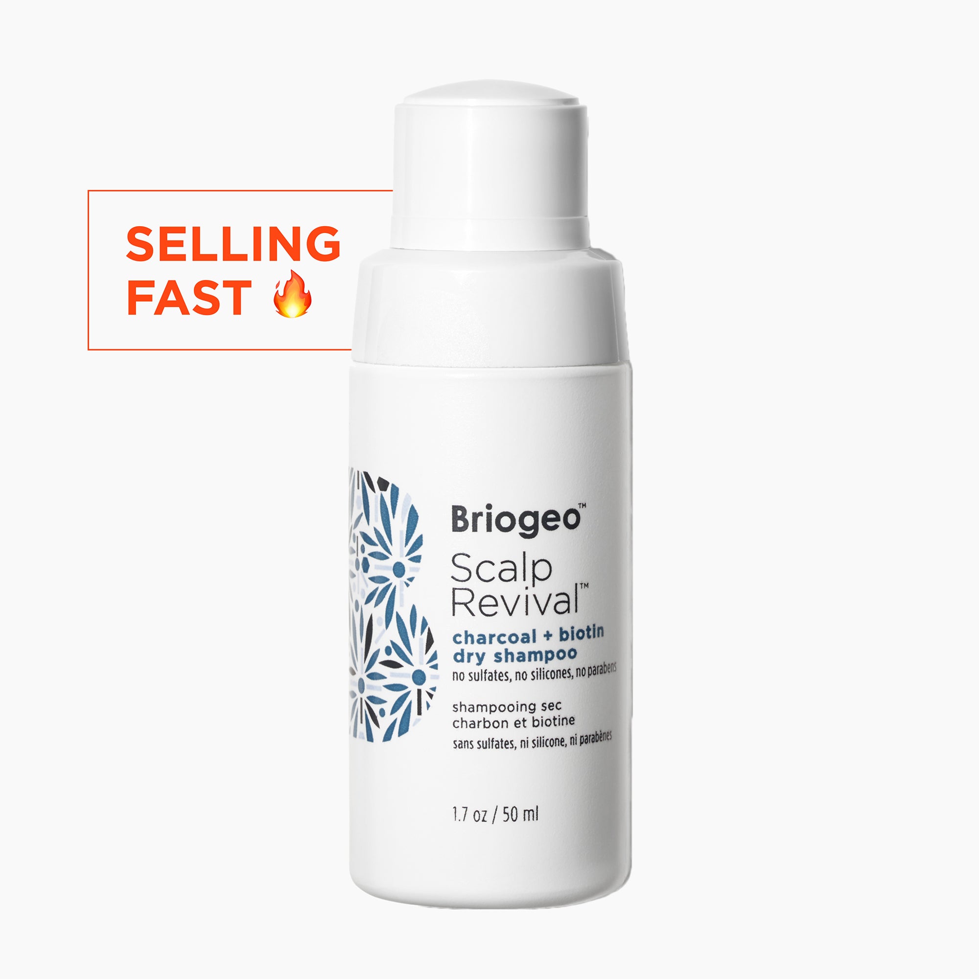 Scalp Revival Charcoal + Biotin Dry Shampoo - Briogeo