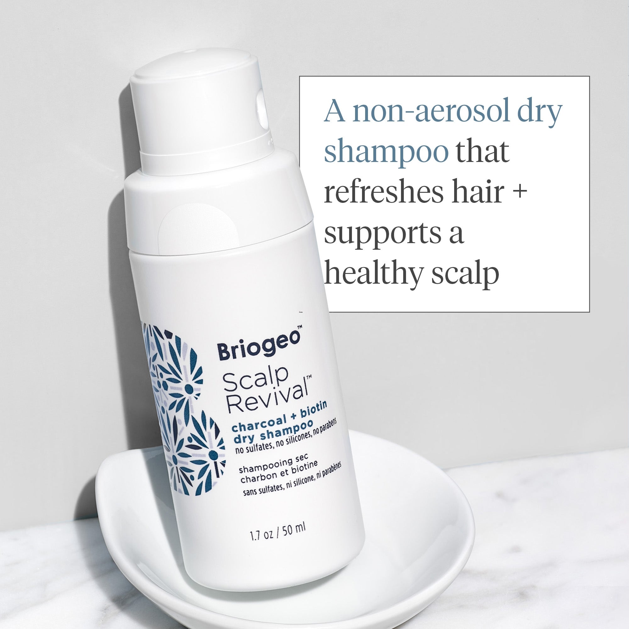 Scalp Revival Charcoal + Biotin Dry Shampoo - Briogeo