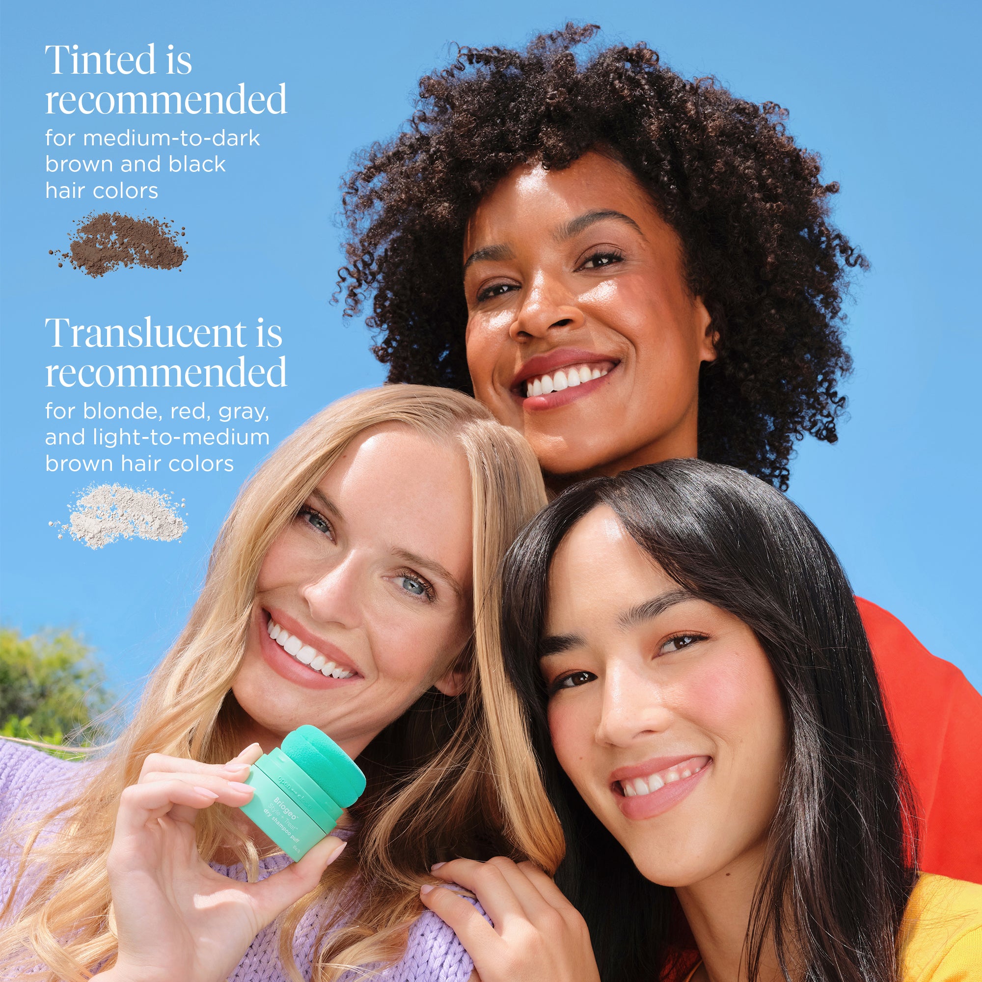 Style + Treat™ Dry Shampoo Puff-Translucent - Briogeo